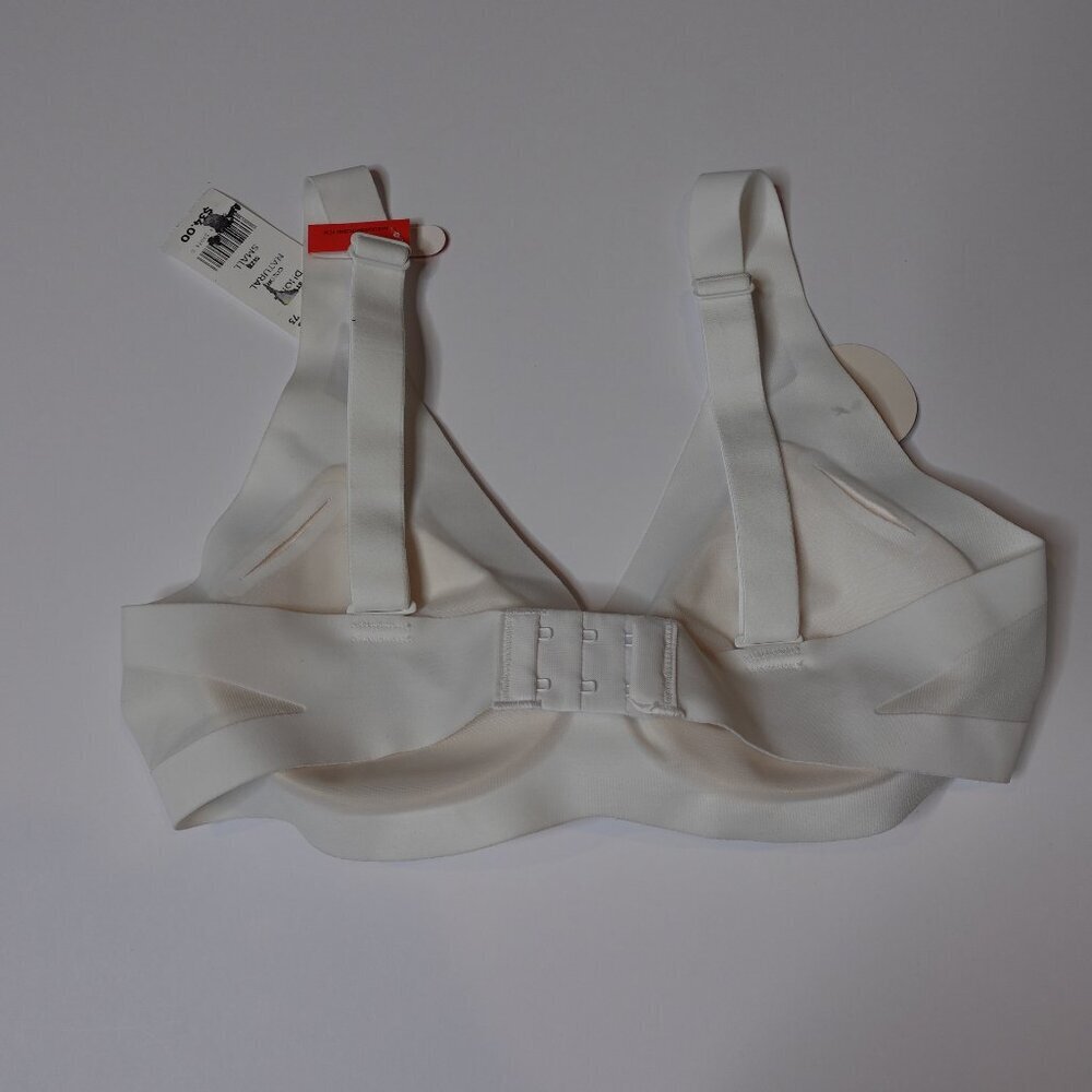 Hanes Simple Shaping and comfort Bra with pads Size XS White new - Picture 5 of 8